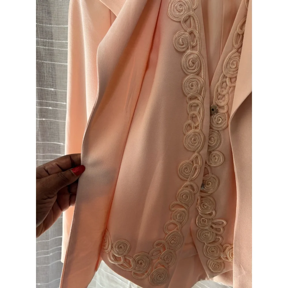 Women's Alberto Makali Peach Pant Suit Size 6